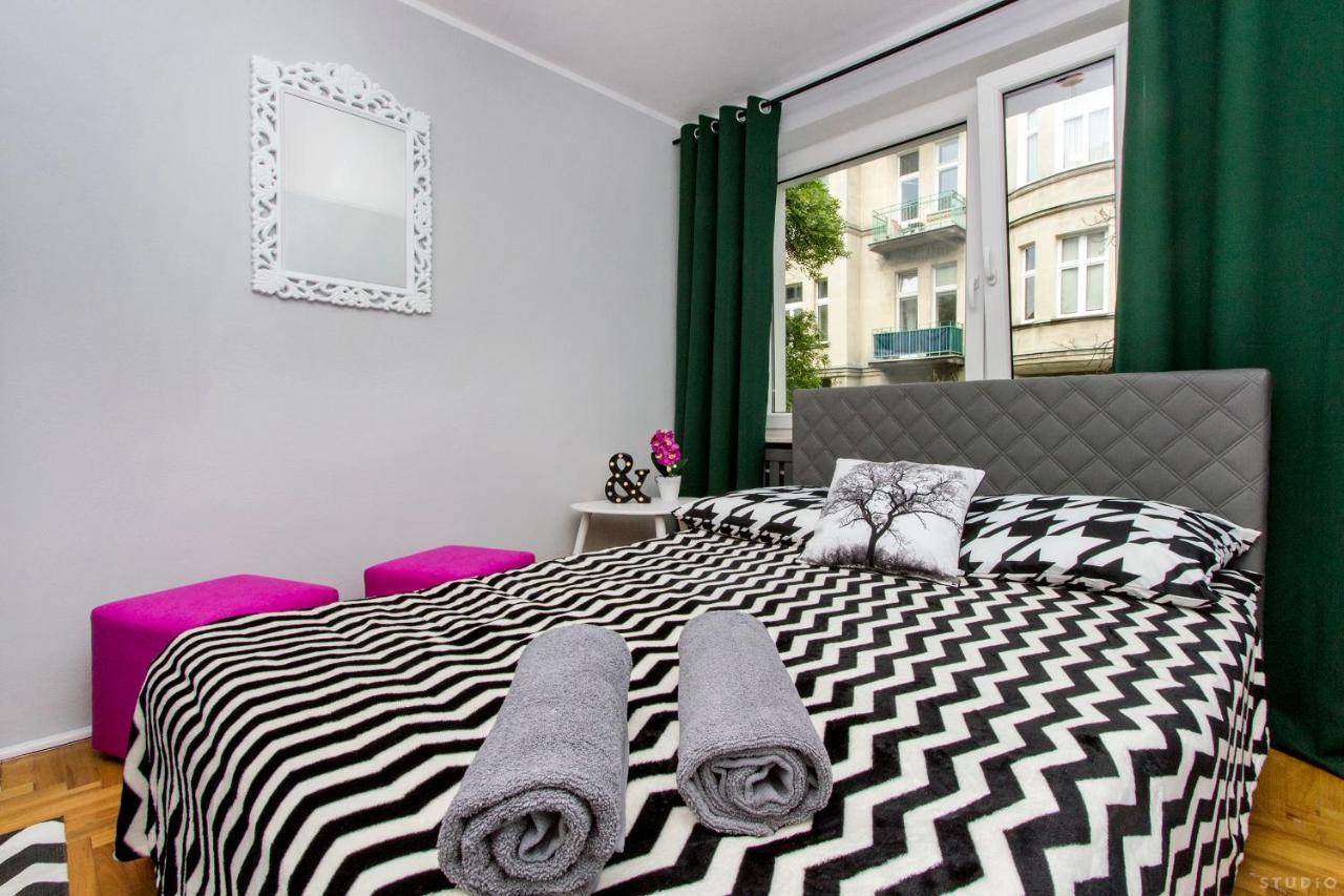 Clicktheflat Hoza Street Apart Rooms Varšava Exteriér fotografie